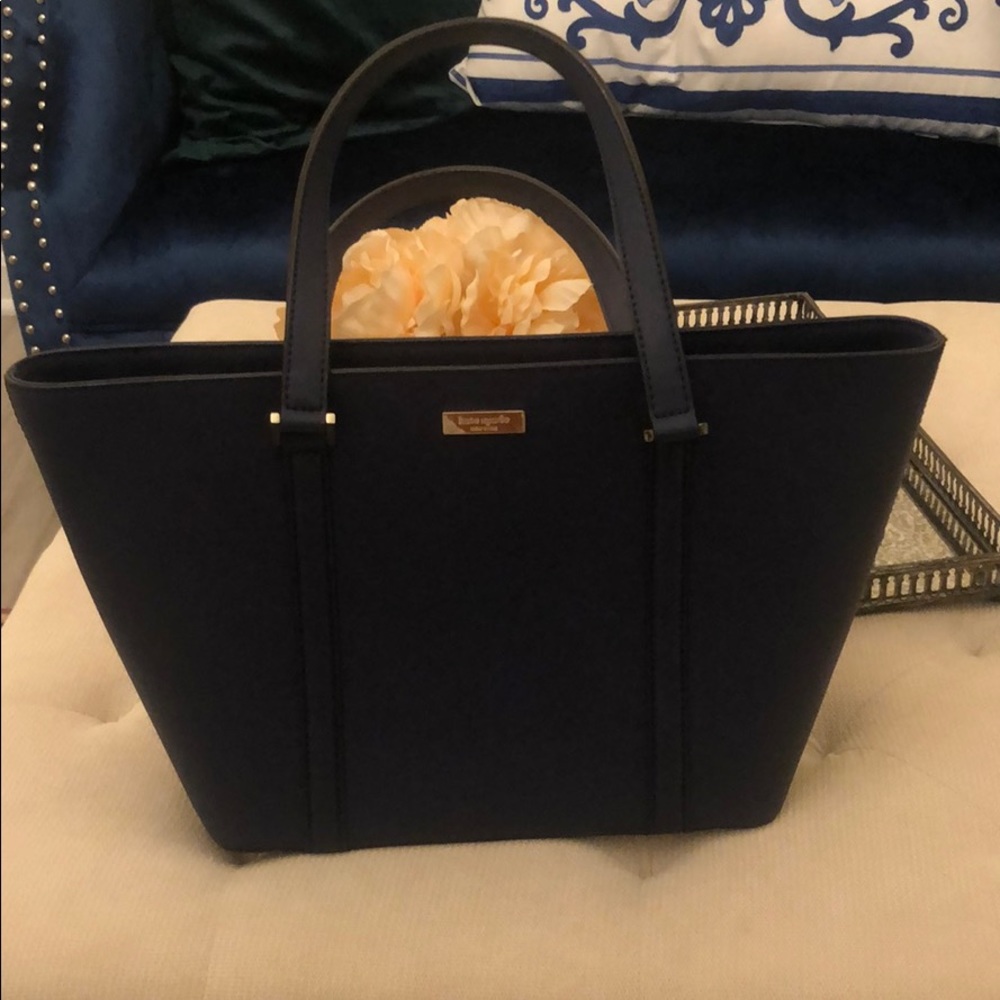 Kate Spade Navy blue tote
